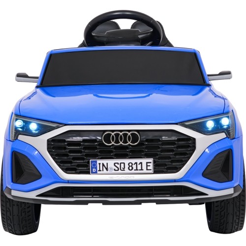 Pojazd elektryczny Audi SQ8, niebieski