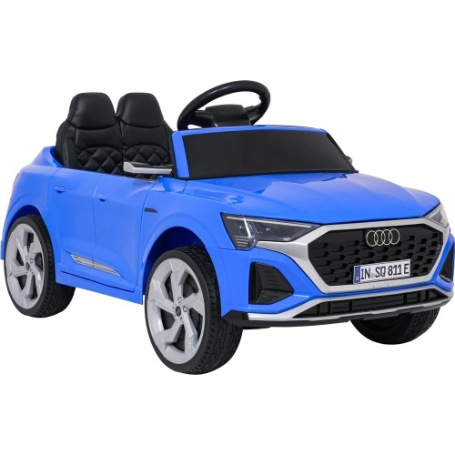 Pojazd elektryczny Audi SQ8, niebieski