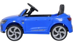 Pojazd elektryczny Audi SQ8, niebieski