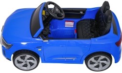 Pojazd elektryczny Audi SQ8, niebieski