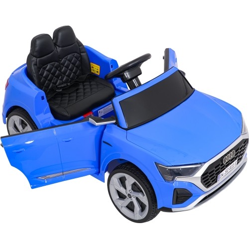 Pojazd elektryczny Audi SQ8, niebieski