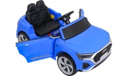Pojazd elektryczny Audi SQ8, niebieski