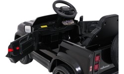 Samochód elektryczny dla dzieci Land Rover Defender, czarny