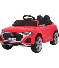 Pojazd elektryczny Audi SQ8, czerwony