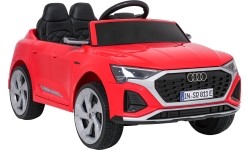 Pojazd elektryczny Audi SQ8, czerwony
