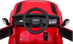 Land Rover Defender czerwony pojazd elektryczny dla dzieci