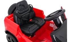 Land Rover Defender czerwony pojazd elektryczny dla dzieci