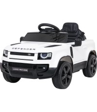Pojazd elektryczny Land Rover Defender, biały
