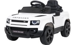 Pojazd elektryczny Land Rover Defender, biały