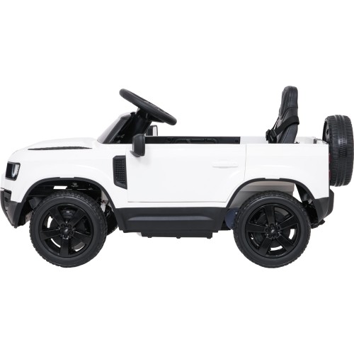 Pojazd elektryczny Land Rover Defender, biały