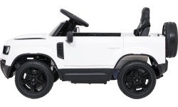 Pojazd elektryczny Land Rover Defender, biały