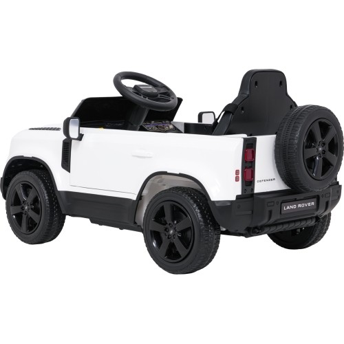 Pojazd elektryczny Land Rover Defender, biały