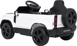 Pojazd elektryczny Land Rover Defender, biały