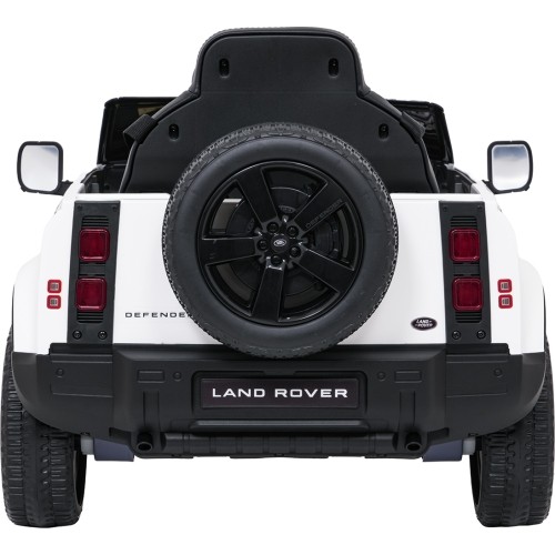 Pojazd elektryczny Land Rover Defender, biały