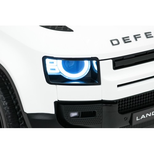 Pojazd elektryczny Land Rover Defender, biały