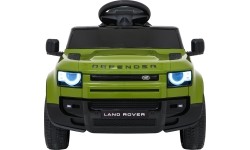 Land Rover Defender zielony pojazd elektryczny dla dzieci