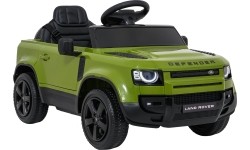 Land Rover Defender zielony pojazd elektryczny dla dzieci