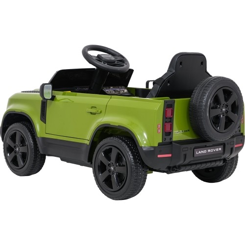Land Rover Defender zielony pojazd elektryczny dla dzieci