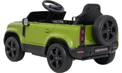 Land Rover Defender zielony pojazd elektryczny dla dzieci