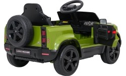 Land Rover Defender zielony pojazd elektryczny dla dzieci