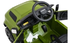 Land Rover Defender zielony pojazd elektryczny dla dzieci