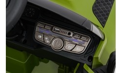 Land Rover Defender zielony pojazd elektryczny dla dzieci