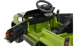 Land Rover Defender zielony pojazd elektryczny dla dzieci