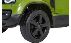 Land Rover Defender zielony pojazd elektryczny dla dzieci
