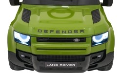 Land Rover Defender zielony pojazd elektryczny dla dzieci