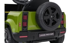 Land Rover Defender zielony pojazd elektryczny dla dzieci