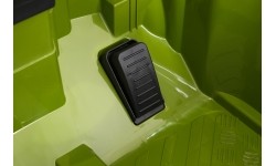 Land Rover Defender zielony pojazd elektryczny dla dzieci
