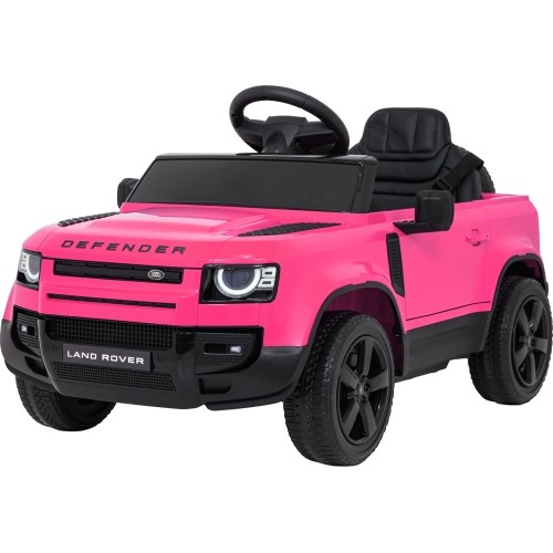 Pojazd elektryczny Land Rover Defender, różowy