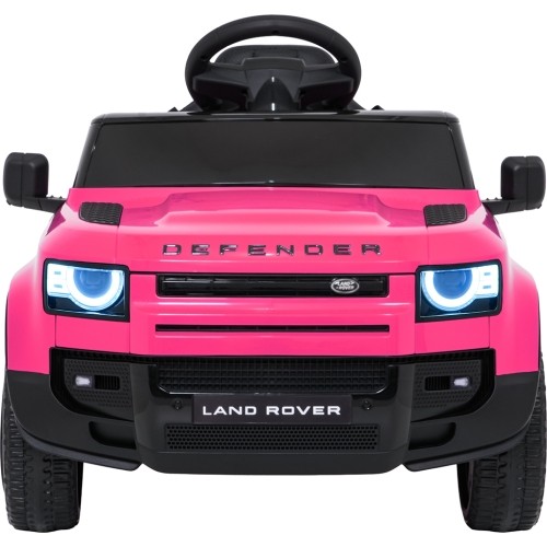 Pojazd elektryczny Land Rover Defender, różowy