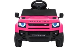 Pojazd elektryczny Land Rover Defender, różowy