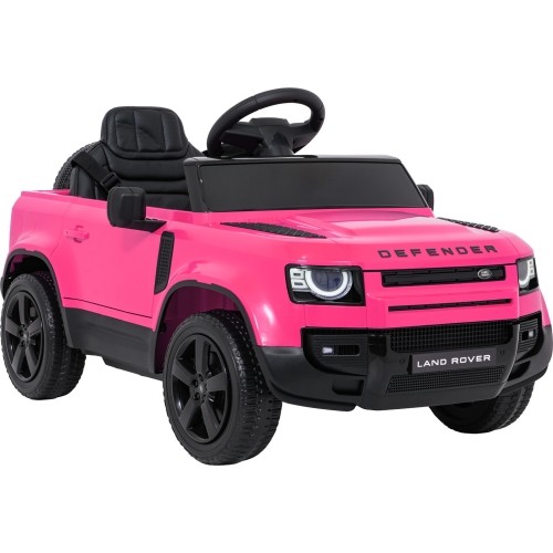 Pojazd elektryczny Land Rover Defender, różowy