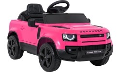 Pojazd elektryczny Land Rover Defender, różowy