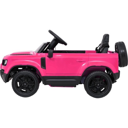 Pojazd elektryczny Land Rover Defender, różowy