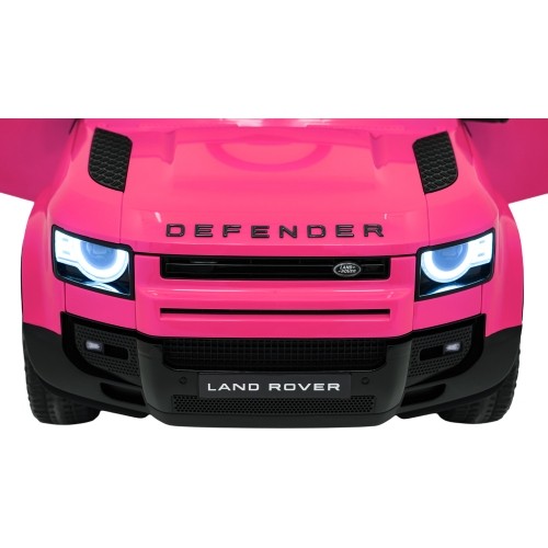 Pojazd elektryczny Land Rover Defender, różowy
