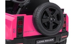 Pojazd elektryczny Land Rover Defender, różowy