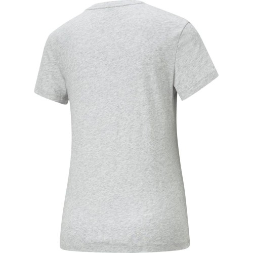 Koszulka damska Puma Ess Logo Tee jasnoszara 586774 04