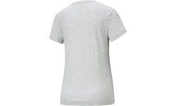 Koszulka damska Puma Ess Logo Tee jasnoszara 586774 04