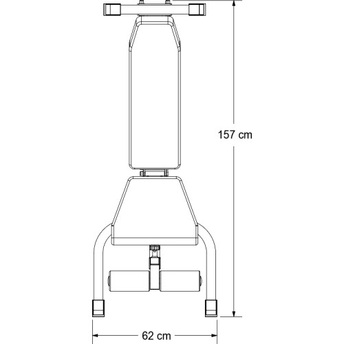 Ławka regulowana Body Craft F602