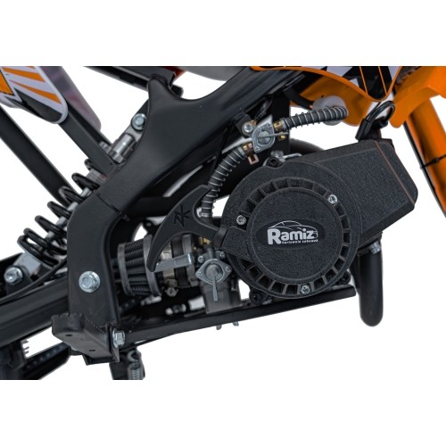 Motor spalinowy pojazdu RamiGO STORM 49CC, pomarańczowy