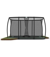 Trampolina BERG Ultim Champion ECO FlatGround 410 + siatka ochronna DLX XL