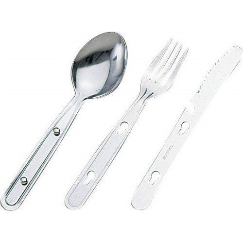 Zestaw sztućców Ferrino Steel Inox, 3 szt.