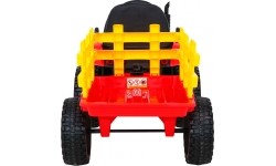 Traktor z przyczepą BLOW, czerwony