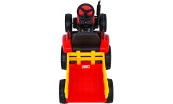 Traktor z przyczepą BLOW, czerwony