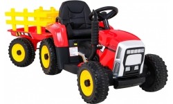 Traktor z przyczepą BLOW, czerwony