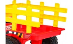 Traktor z przyczepą BLOW, czerwony