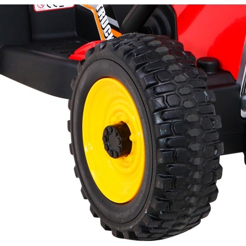 Traktor z przyczepą BLOW, czerwony